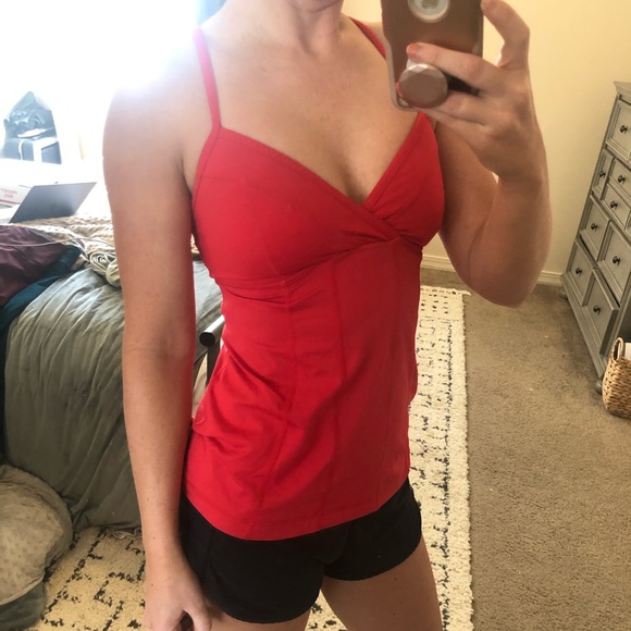 lululemon athletica Tops - Lululemon Bright Red tank
